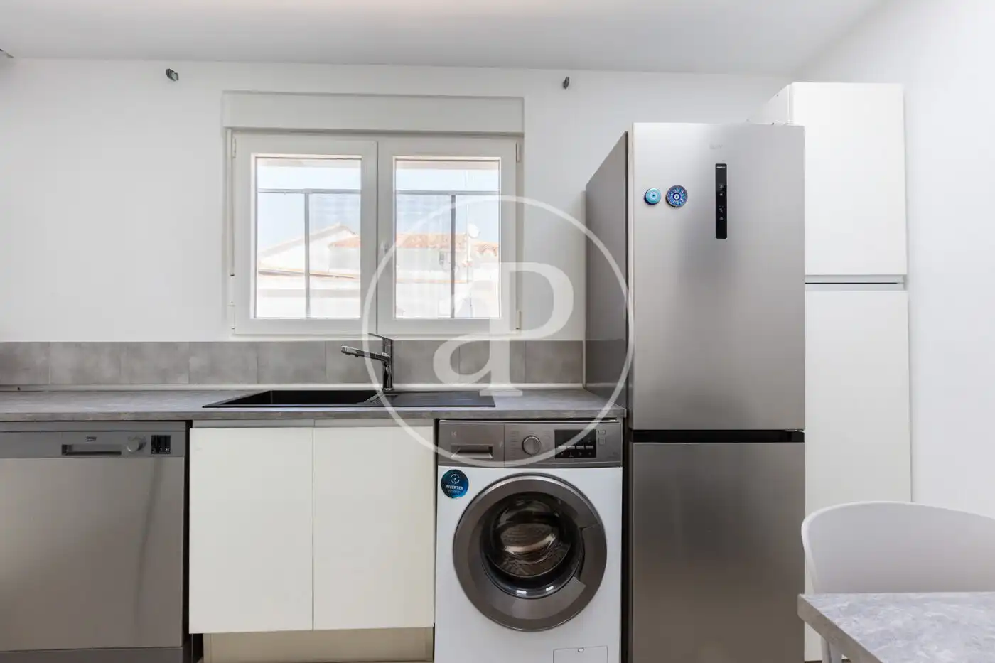 Cocina de Casa o chalet en venta en La Pobla de Vallbona con Aire acondicionado, Jardín privado y Terraza