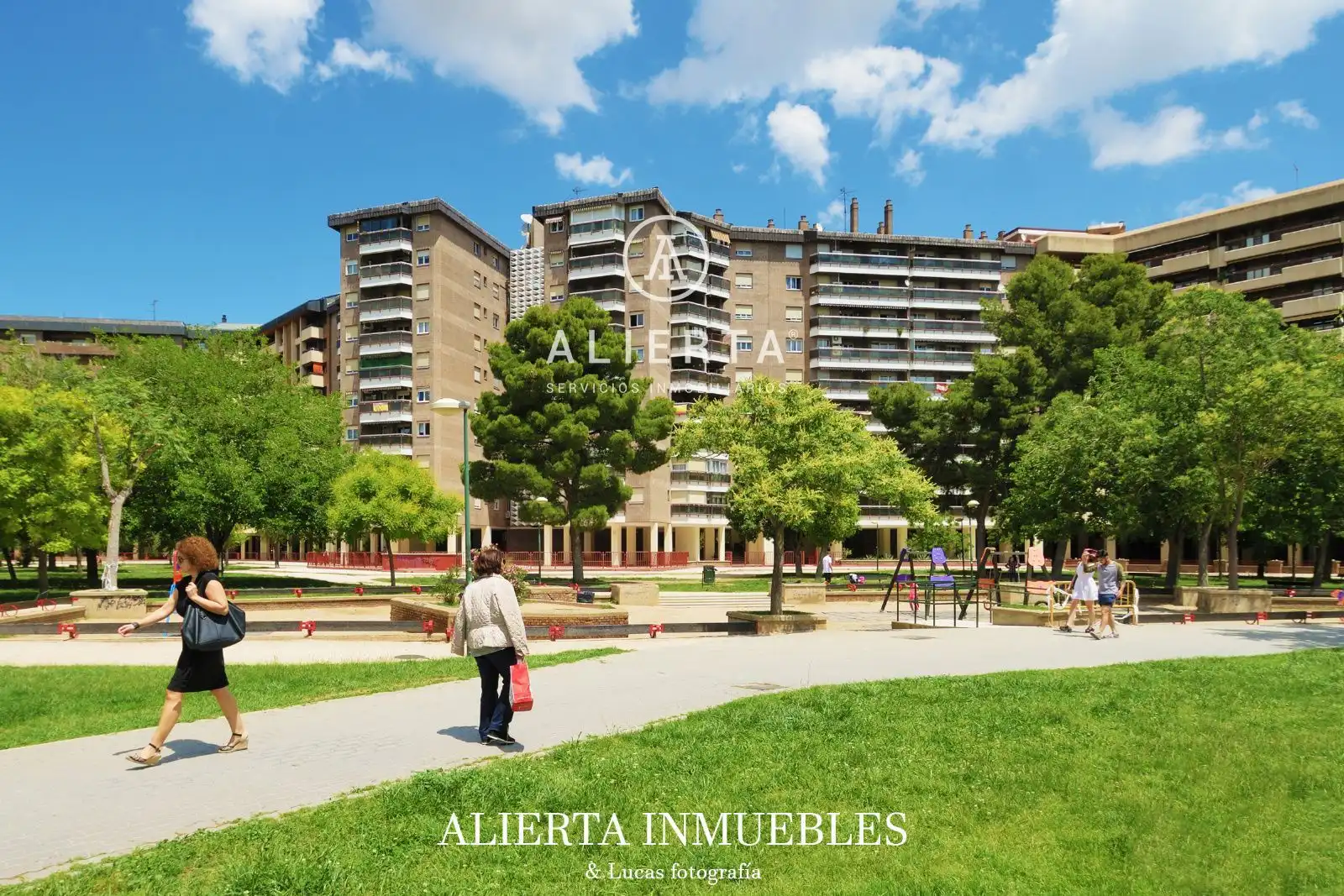 Vista exterior de Pis en venda en Zaragoza amb Aire condicionat, Calefacció i Terrassa