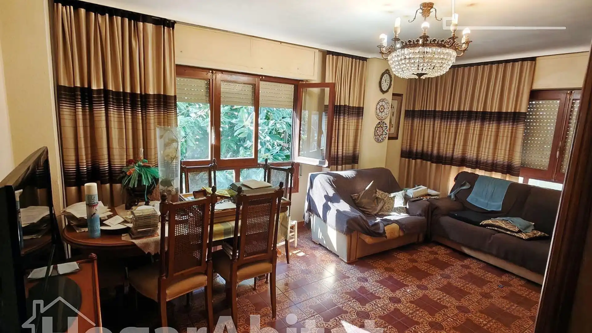 Sala de estar de Piso en venta en Castellón de la Plana / Castelló de la Plana con Jardín privado y Balcón