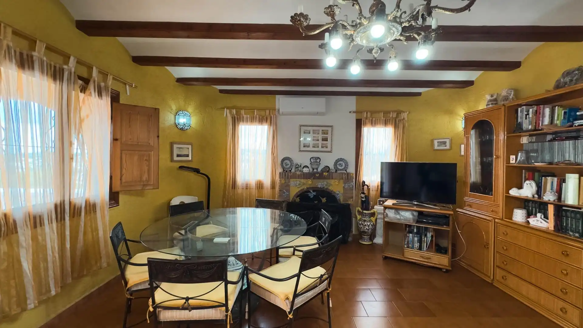 Comedor de Casa o chalet en venta en Moraira con Jardín privado, Terraza y Trastero