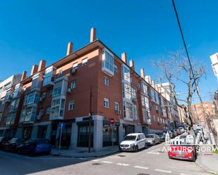 Exterior view of Duplex for sale in  Madrid Capital  with Air Conditioner, Heating and Storage room