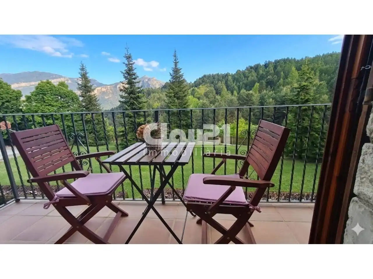 Garden of Apartments for sale in Cercs  with Furnished and Balcony