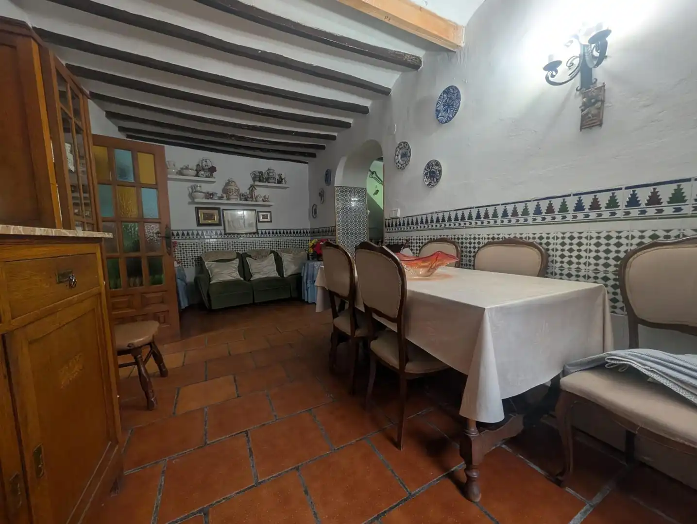 Menjador de Casa o xalet en venda en Sant Joan d'Alacant amb Jardí privat i Terrassa