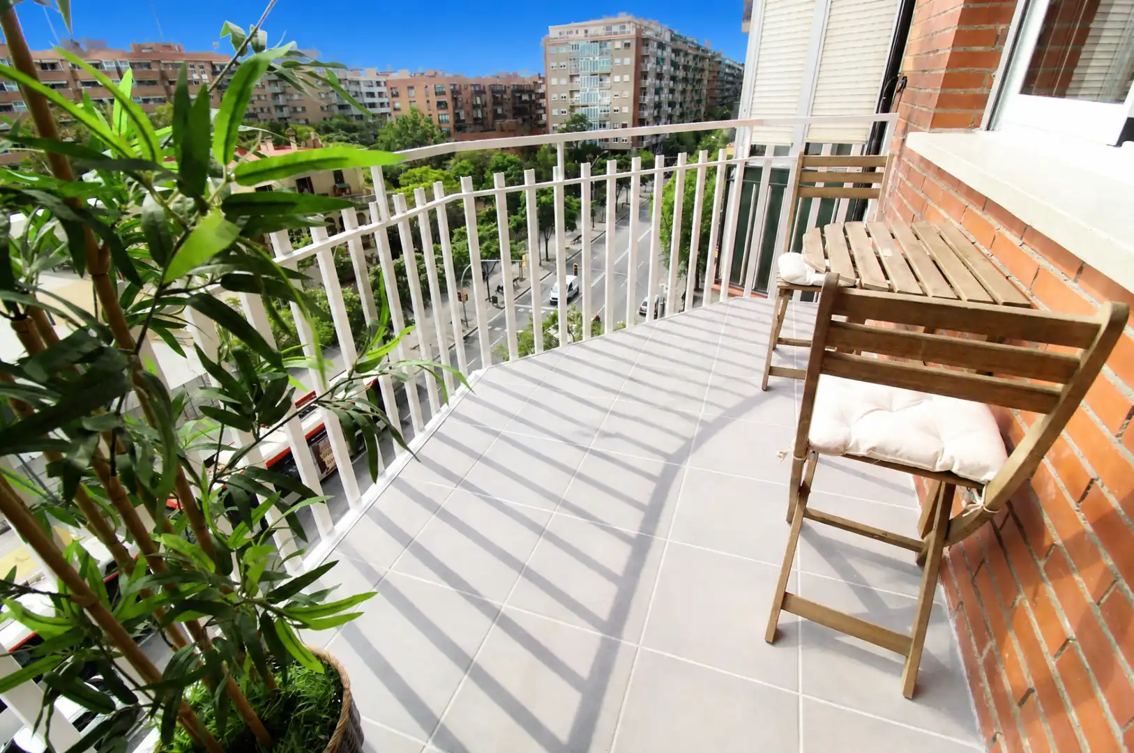 Balcony of Flat for sale in  Barcelona Capital  with Oven and Balcony
