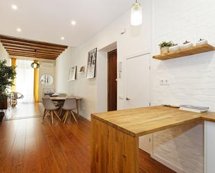 Dining room of Flat for sale in  Barcelona Capital  with Air Conditioner, Heating and Parquet flooring