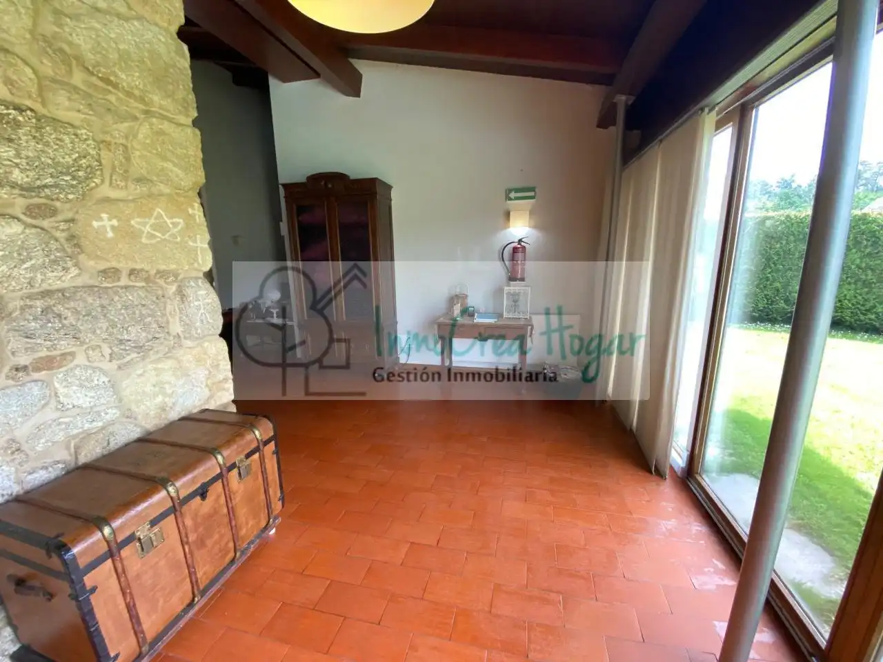 Sala de estar de Casa o chalet en venta en Tomiño con Calefacción, Jardín privado y Terraza