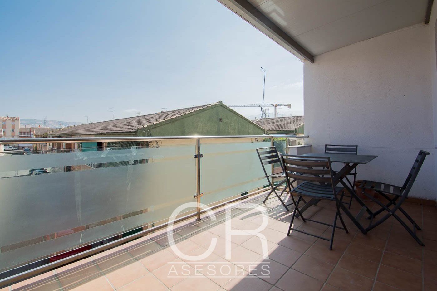 Balcony of Flat to rent in Armilla  with Heating, Terrace and Furnished
