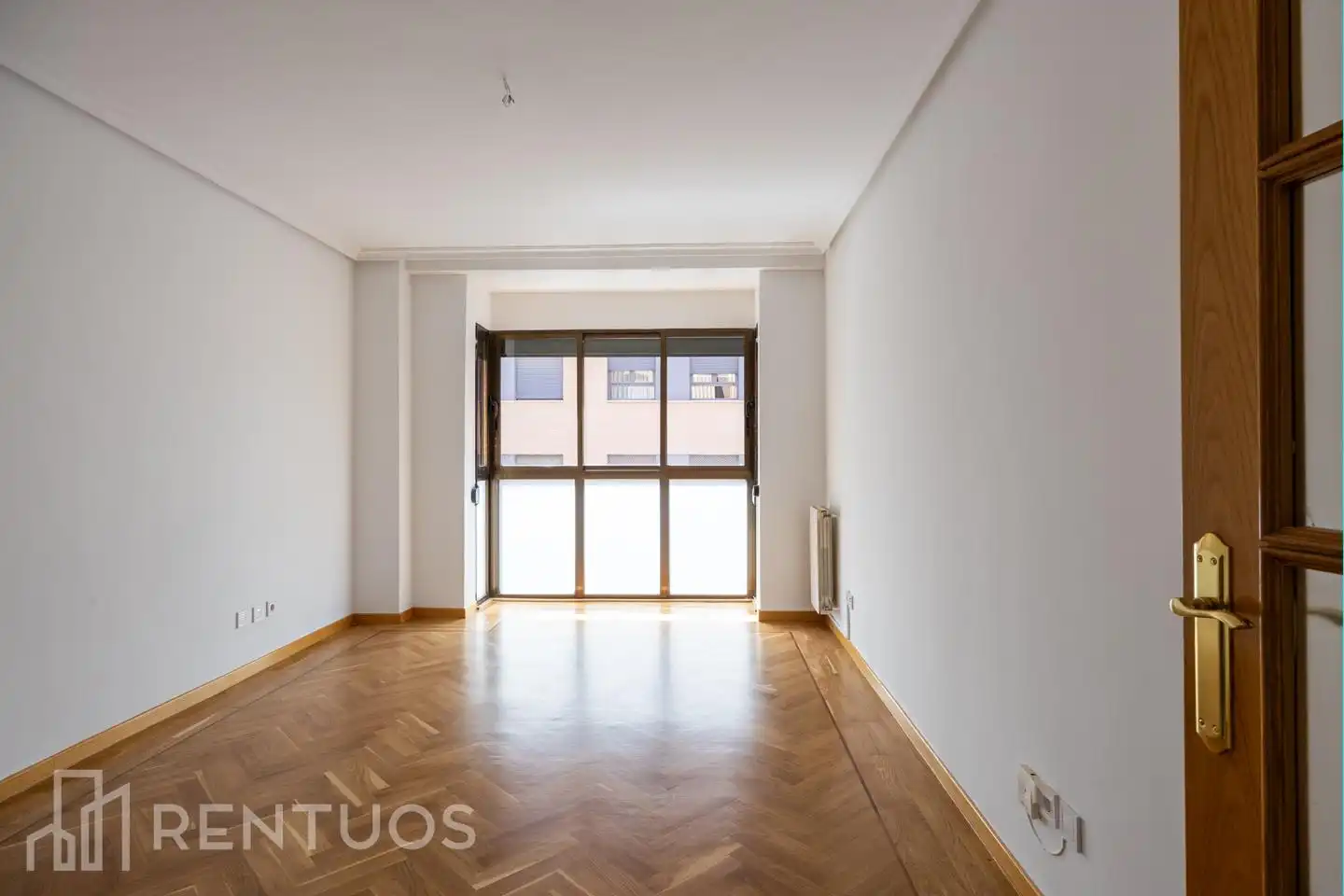 Wohnzimmer von Wohnung zur Miete in Madrid mit Klimaanlage, Heizung und Parkett