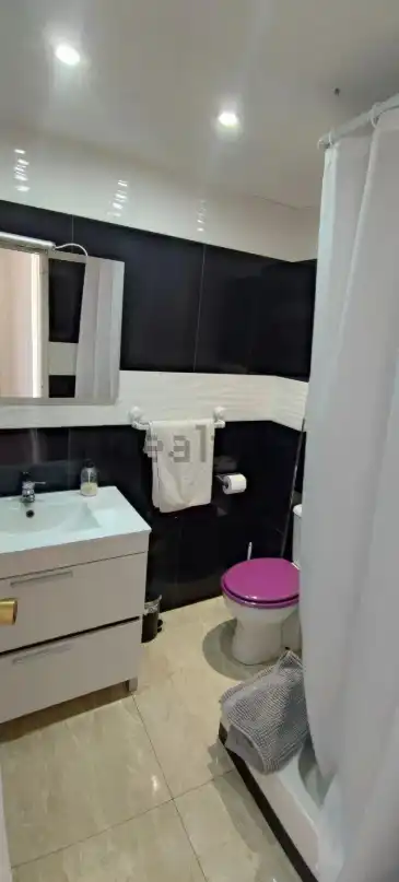 Bathroom of Flat for sale in Burriana / Borriana  with Storage room, Balcony and Internet