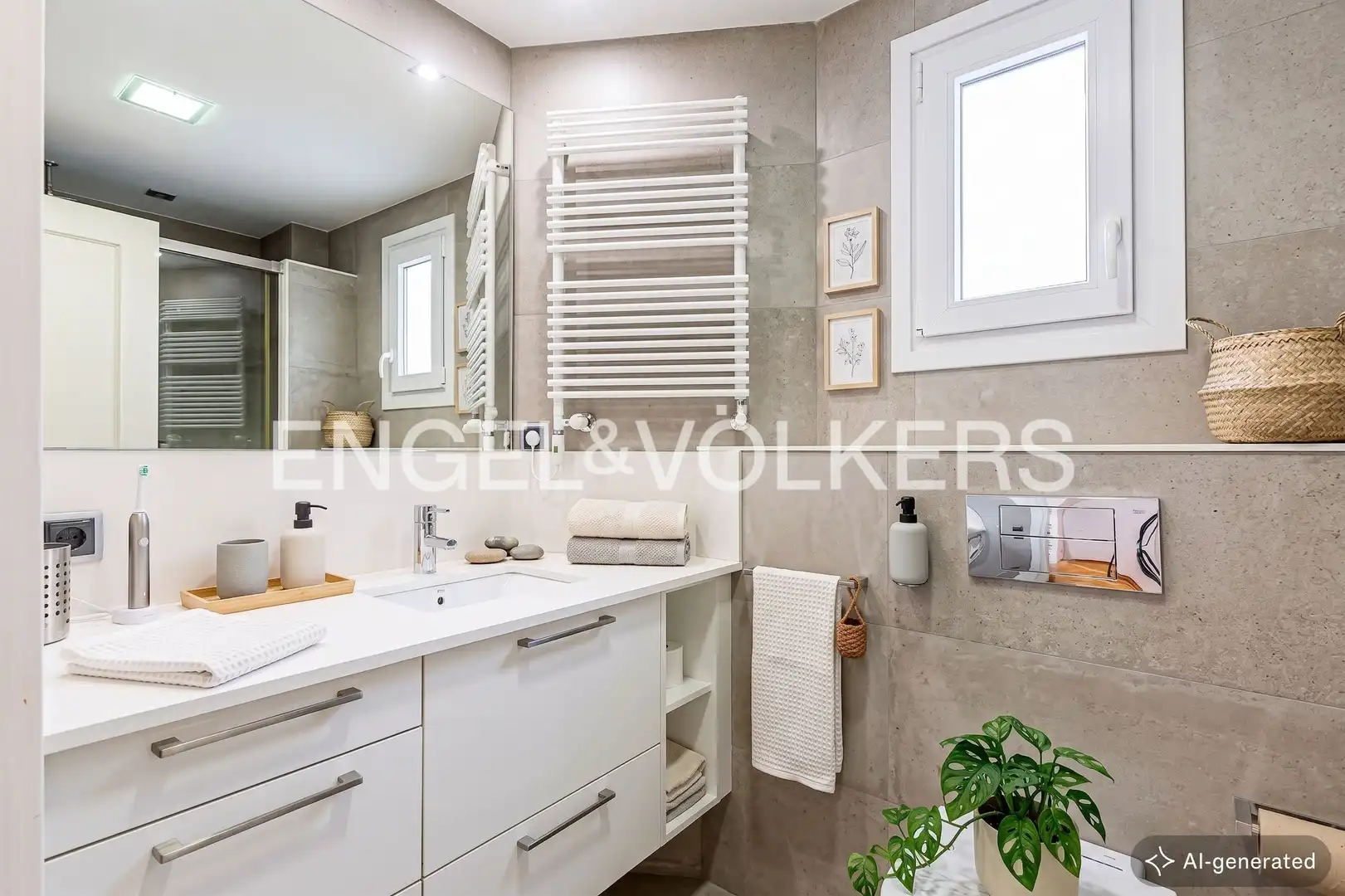 Bany de Pis en venda en Barcelona amb Calefacció, Terrassa i Balcó