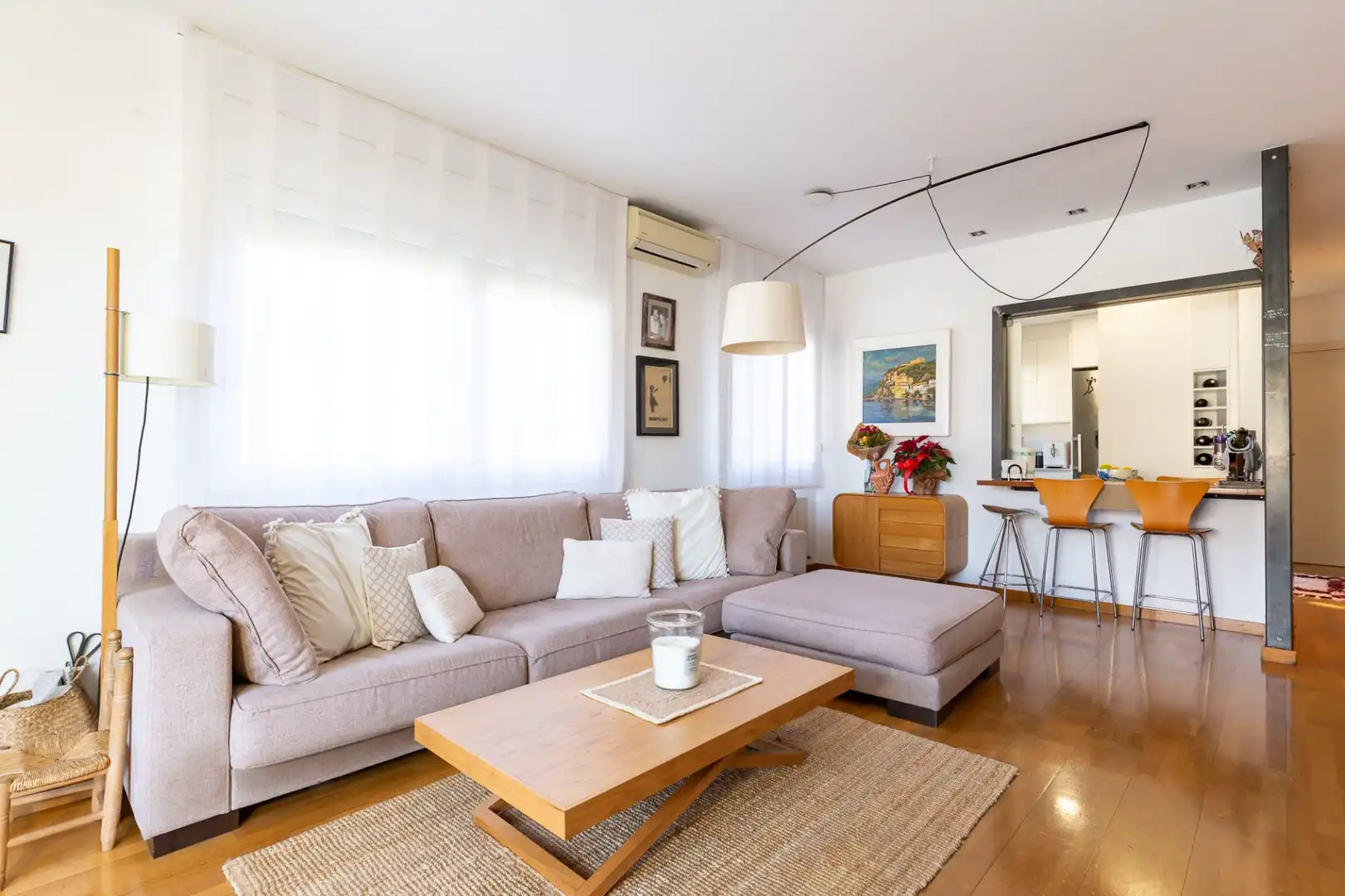 Sala de estar de Casa o chalet en venta en Sant Just Desvern con Aire acondicionado, Calefacción y Terraza