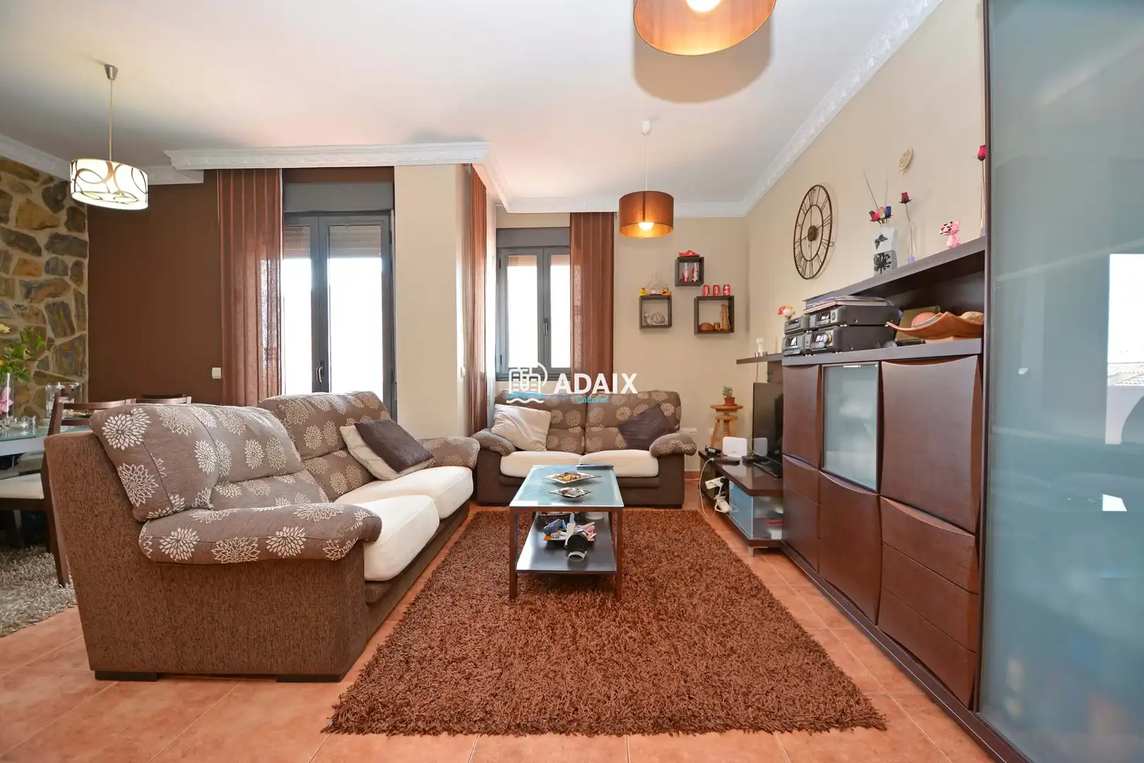 Sala de estar de Piso en venta en Cáceres con Aire acondicionado, Calefacción y Terraza