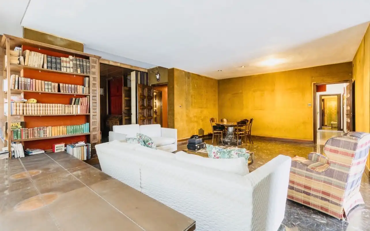Sala d'estar de Pis en venda en Barcelona amb Terrassa