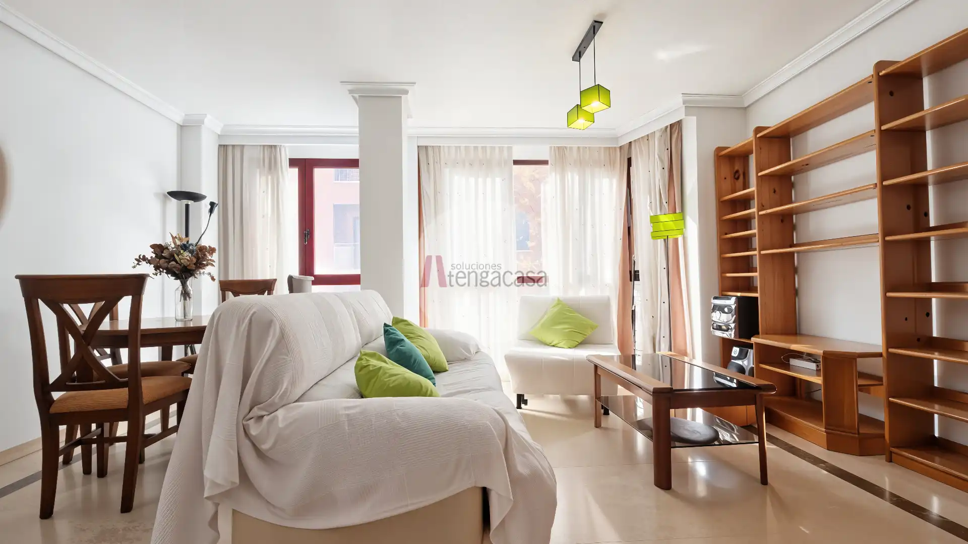 Habitación de Apartamento de alquiler en  Madrid Capital con Aire acondicionado, Calefacción y Amueblado