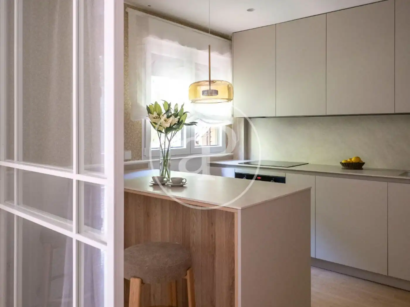 Küche von Wohnung zum Verkauf in Madrid mit Klimaanlage, Heizung und Terrasse