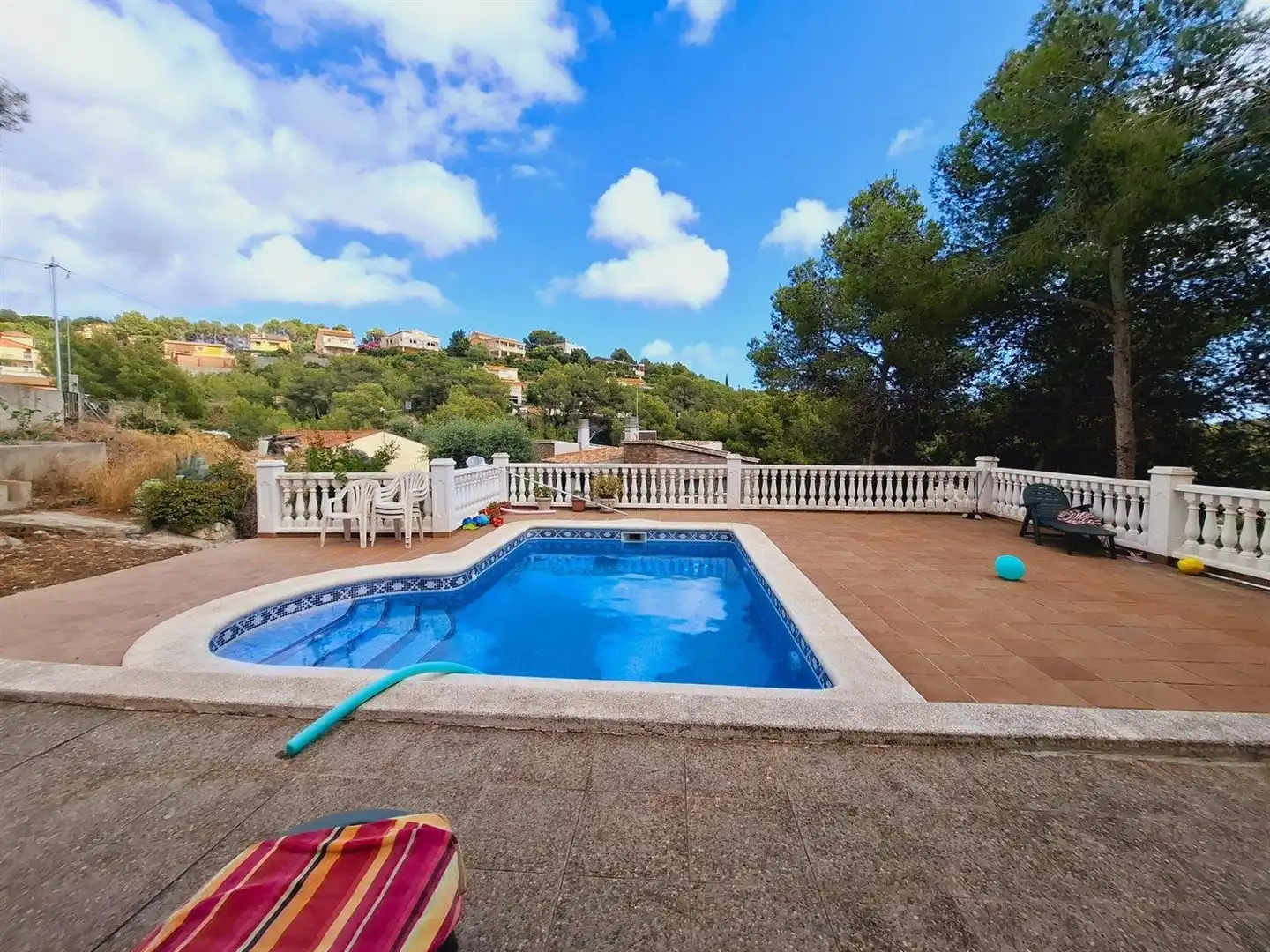 Piscina de Casa o xalet en venda en Calafell amb Jardí privat, Terrassa i Traster