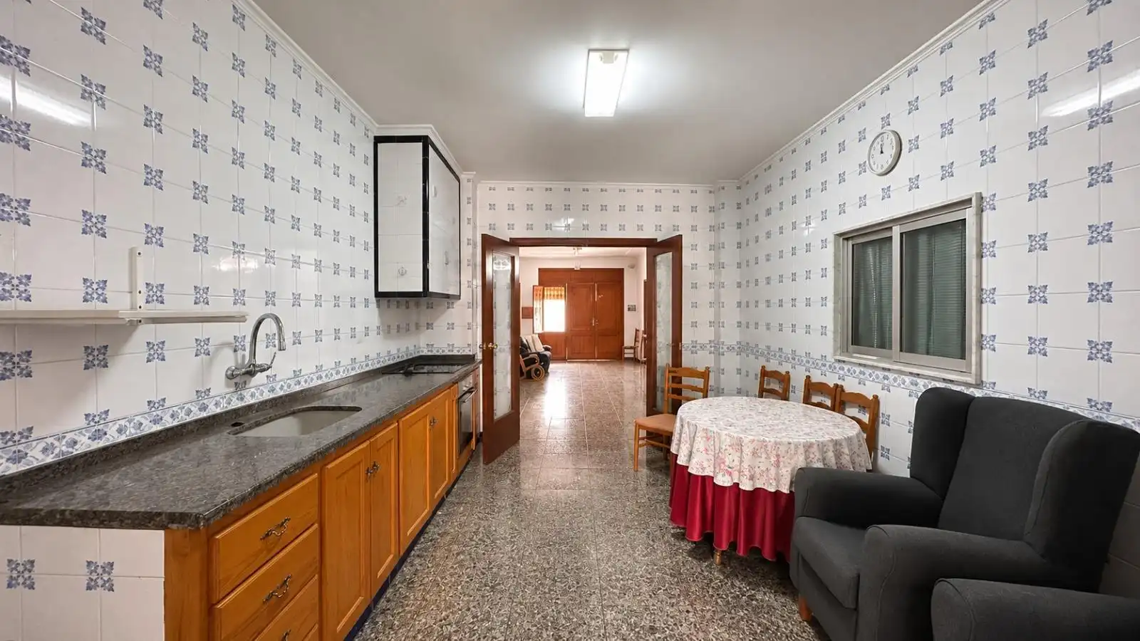 Cocina de Casa o chalet en venta en Guadassuar con Terraza, Trastero y Balcón
