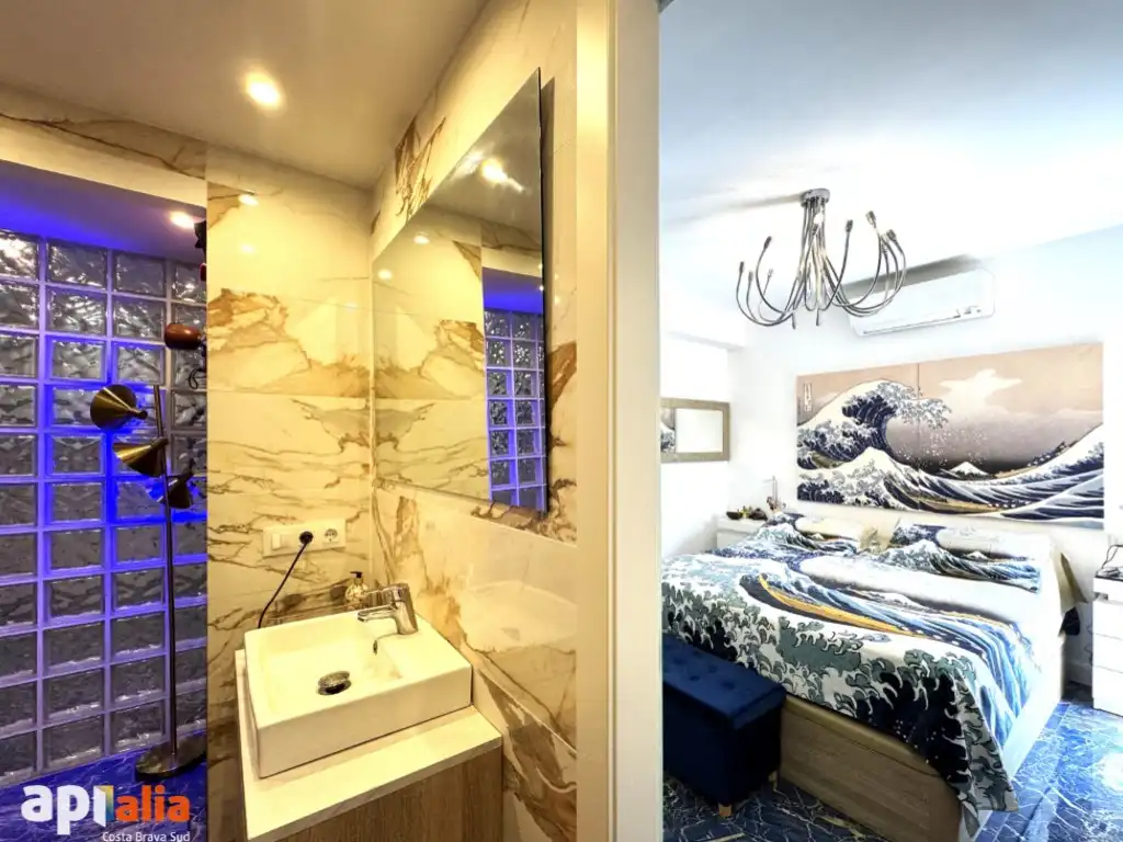 Bany de Apartament en venda en Lloret de Mar amb Aire condicionat, Calefacció i Forn