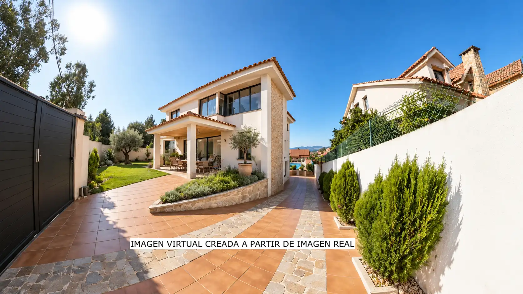 Casa amb piscina en venda a Estrada José Rivas-Coruxo, imagen 4