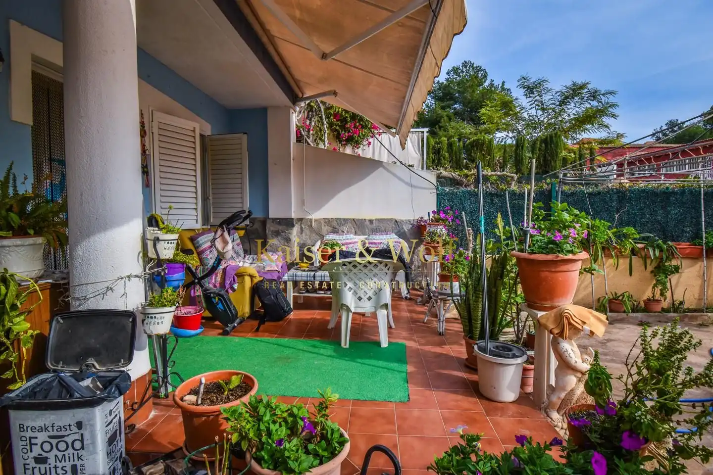 Jardín de Casa o chalet en venta en Santa Pola con Aire acondicionado, Jardín privado y Terraza