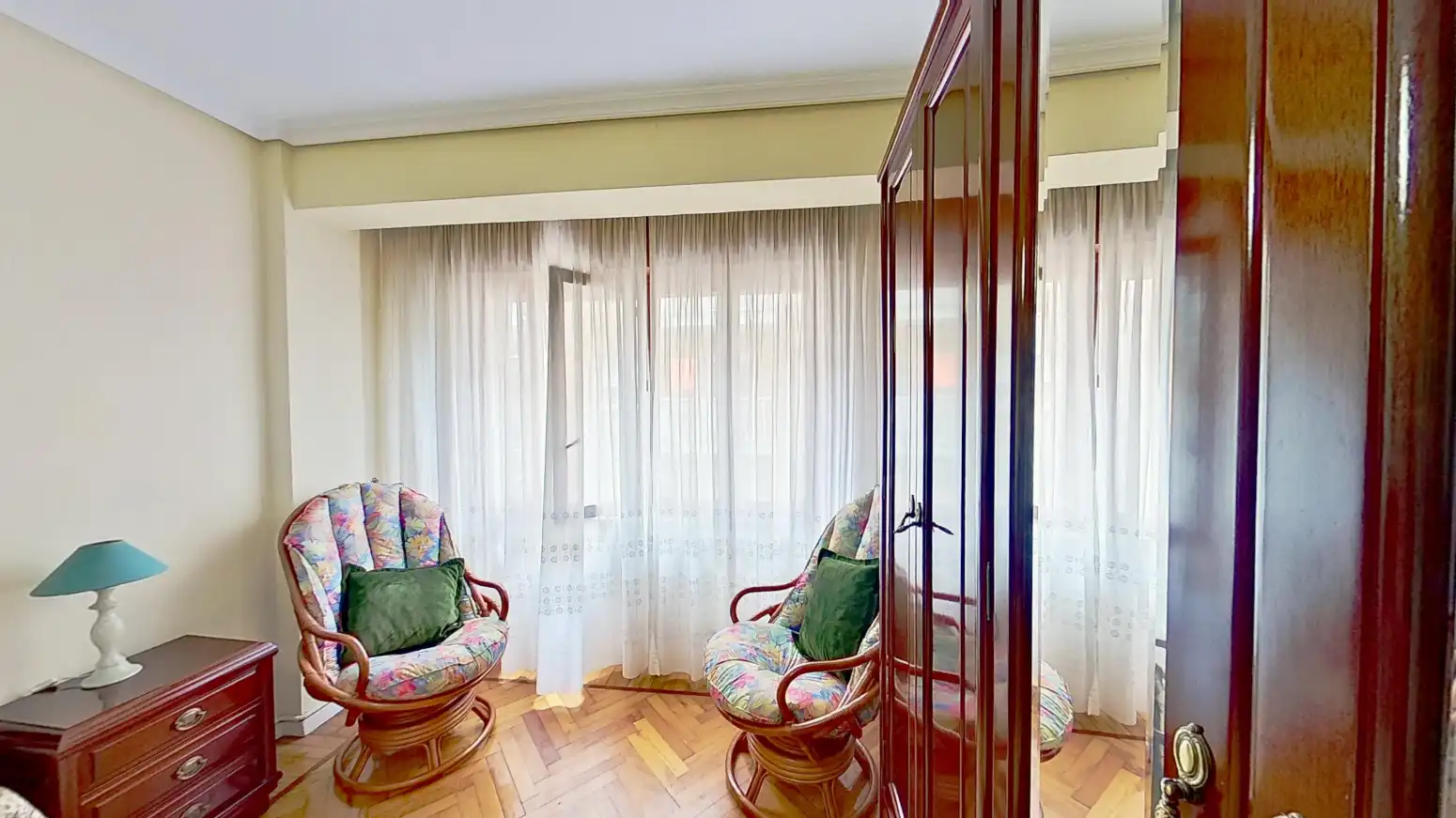 Bedroom of Flat for sale in Torrelavega   with Heating, Parquet flooring and Storage room