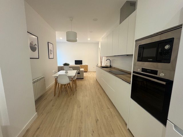 Kitchen of Flat to rent in Alcoy / Alcoi  with Heating and Furnished