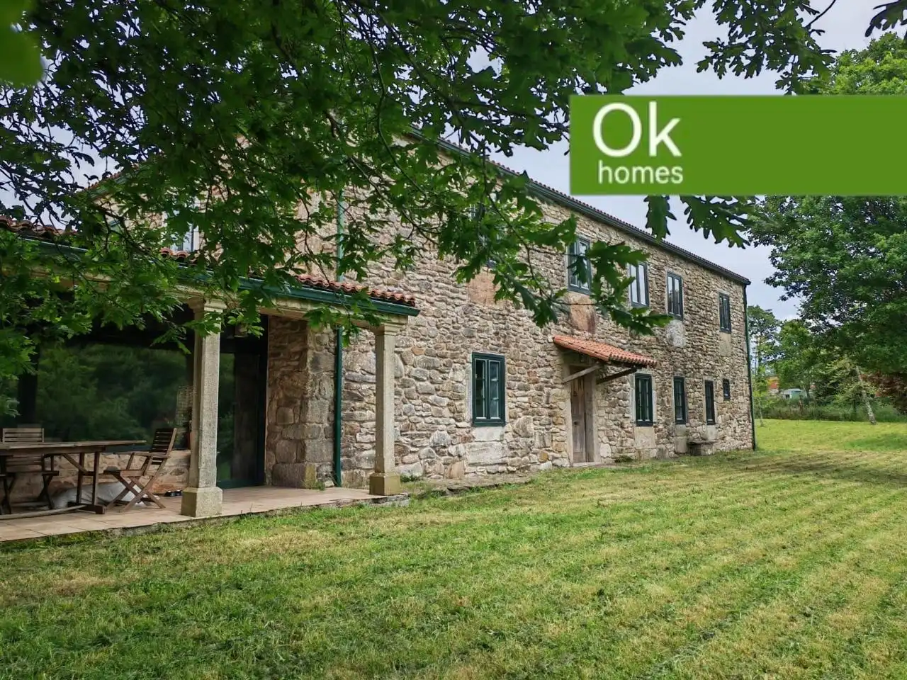 Außenansicht von Country house zum Verkauf in Sobrado (A Coruña) mit Heizung, Privatgarten und Parkett