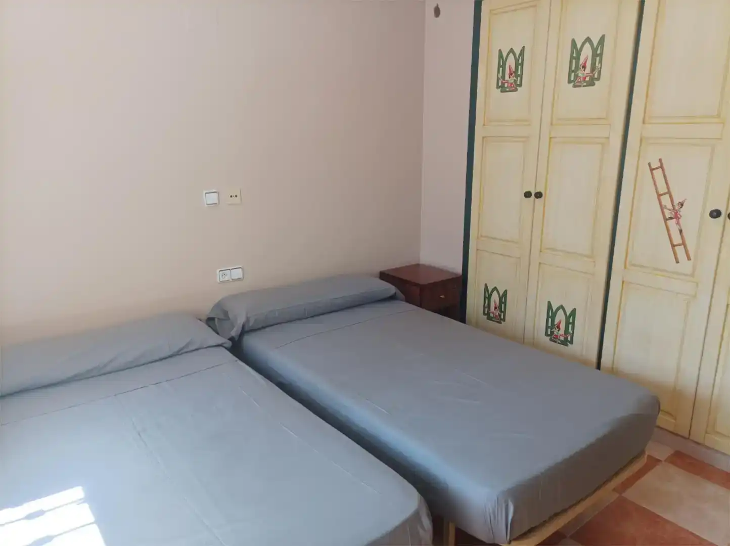 Dormitori de Casa o xalet de lloguer en Dénia amb Aire condicionat, Jardí privat i Parquet