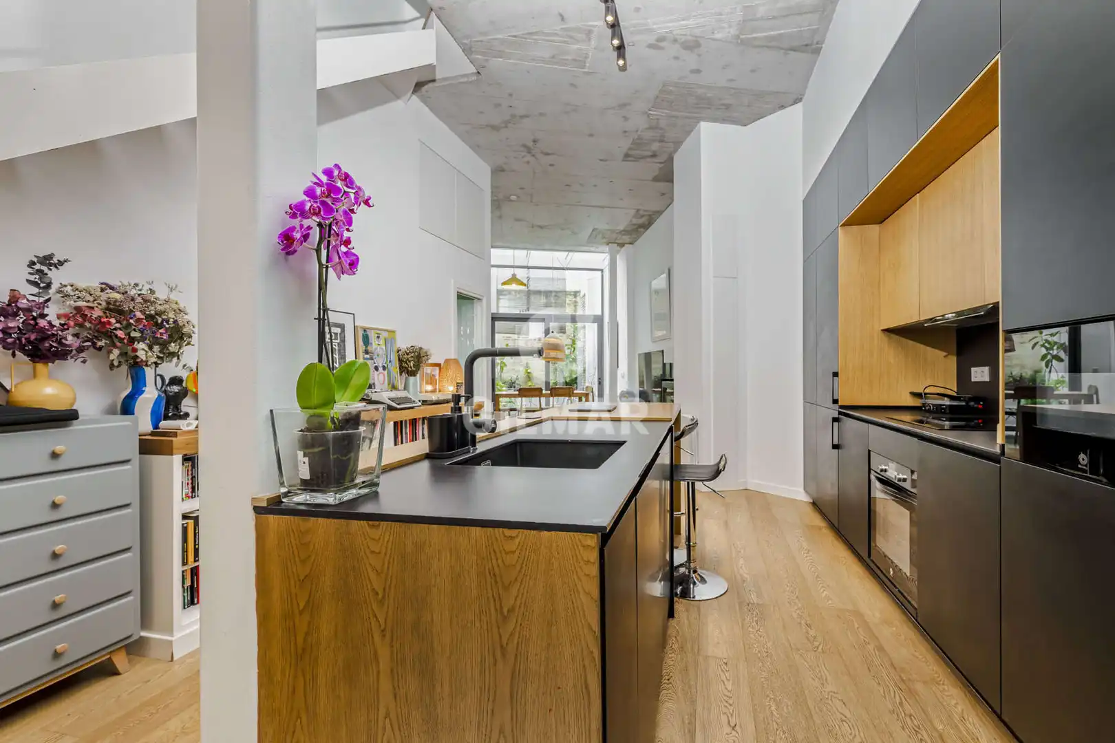 Cocina de Casa adosada en venta en Sevilla con Calefacción y Piscina