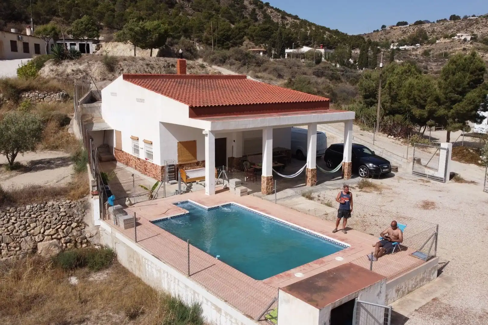 Piscina de Finca rústica en venda en Crevillent