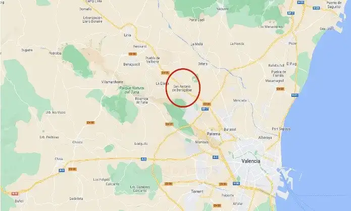 Fabrik Grundstücke zum Verkauf in San Antonio de Benagéber