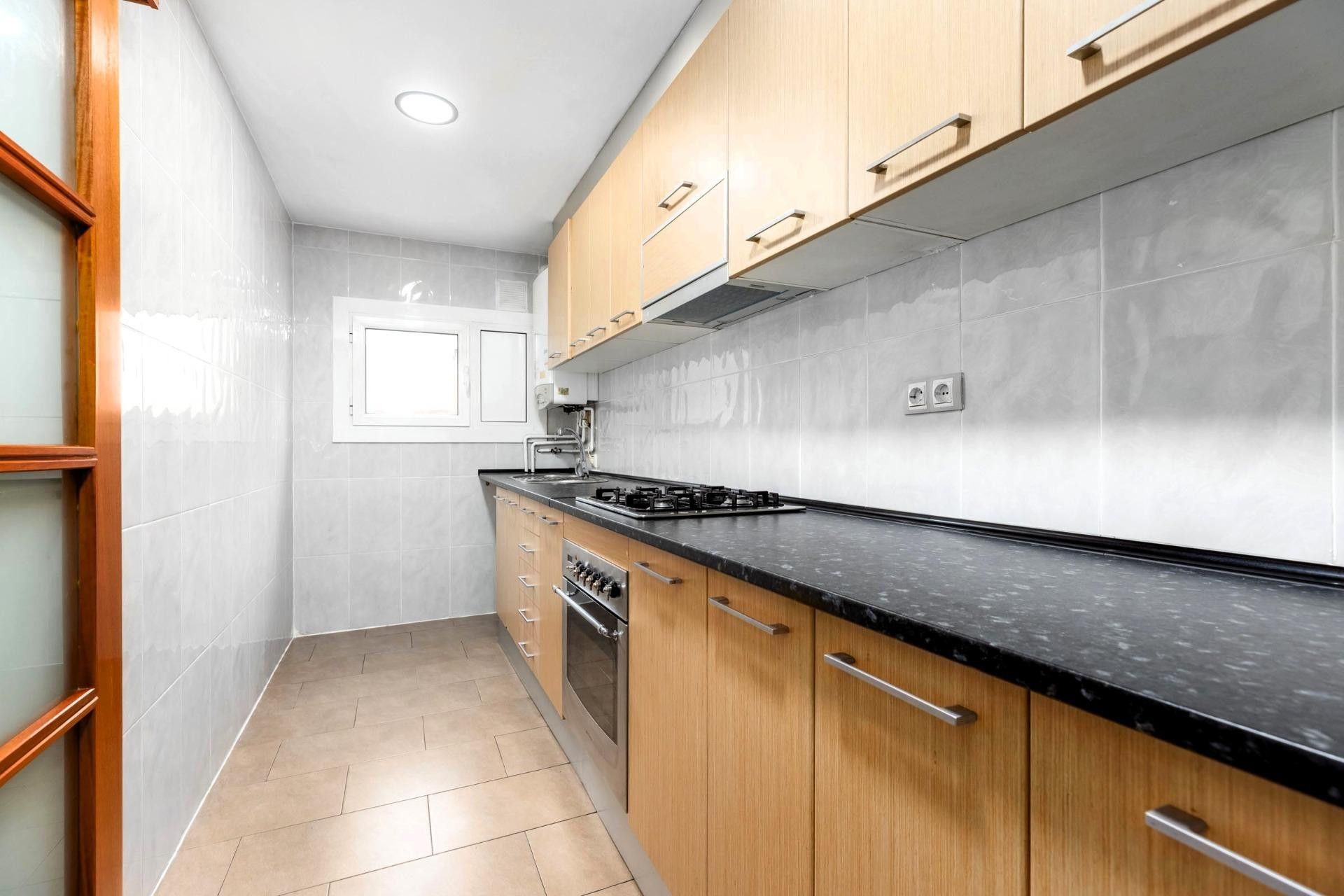 Kitchen of Flat for sale in Granollers  with Air Conditioner, Heating and Alarm