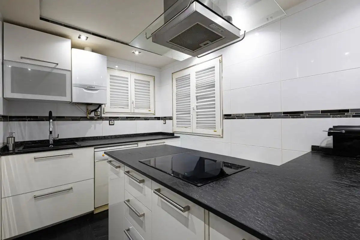 Kitchen of Flat for sale in San Martín de la Vega  with Air Conditioner, Heating and Terrace