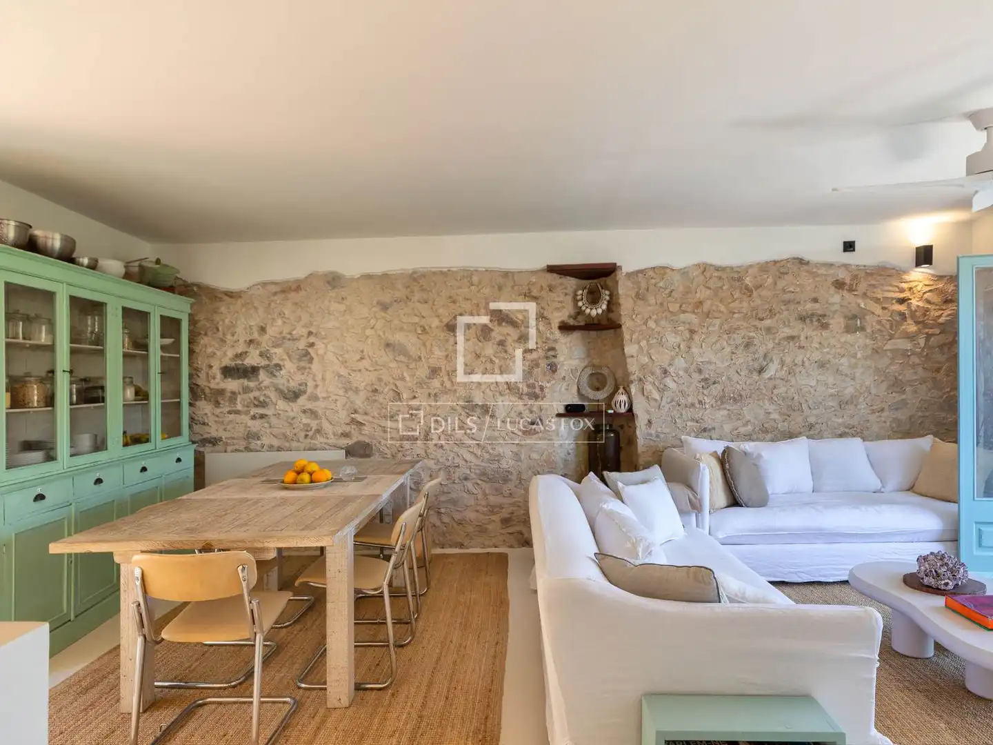 Living room of Houses for sale in Begur  with Heating, Terrace and Storage room