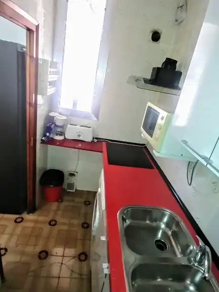 Kitchen of Flat for sale in Barcelona  with Heating, Furnished and Oven