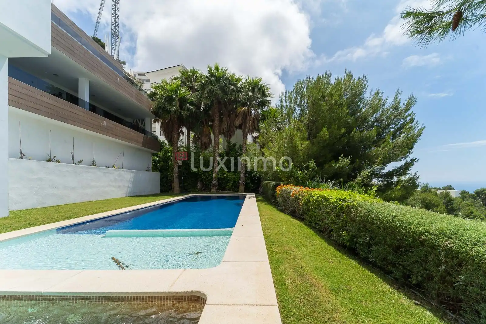 Jardín de Casa o chalet en venta en Altea con Aire acondicionado, Calefacción y Jardín privado