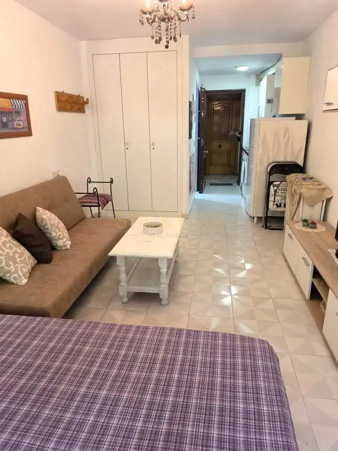 Sala de estar de Estudio en venta en Torremolinos con Aire acondicionado, Calefacción y Amueblado