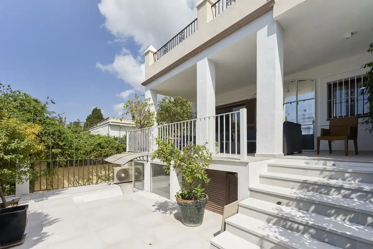 Terrace of Detached homes for sale in Marbella  with Air Conditioner, Private garden and Terrace