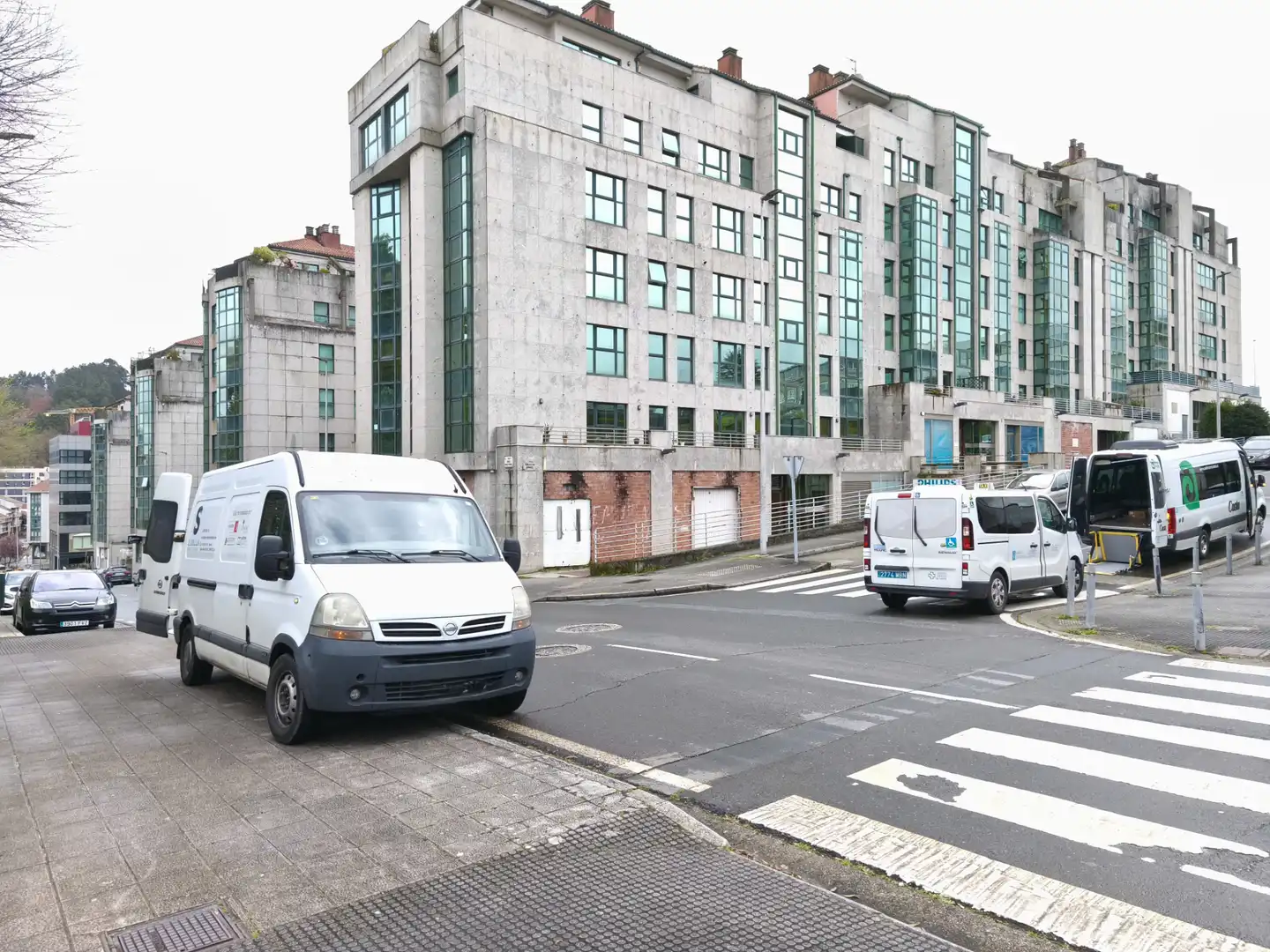 Vista exterior de Dúplex en venta en Santiago de Compostela  con Calefacción, Terraza y Trastero