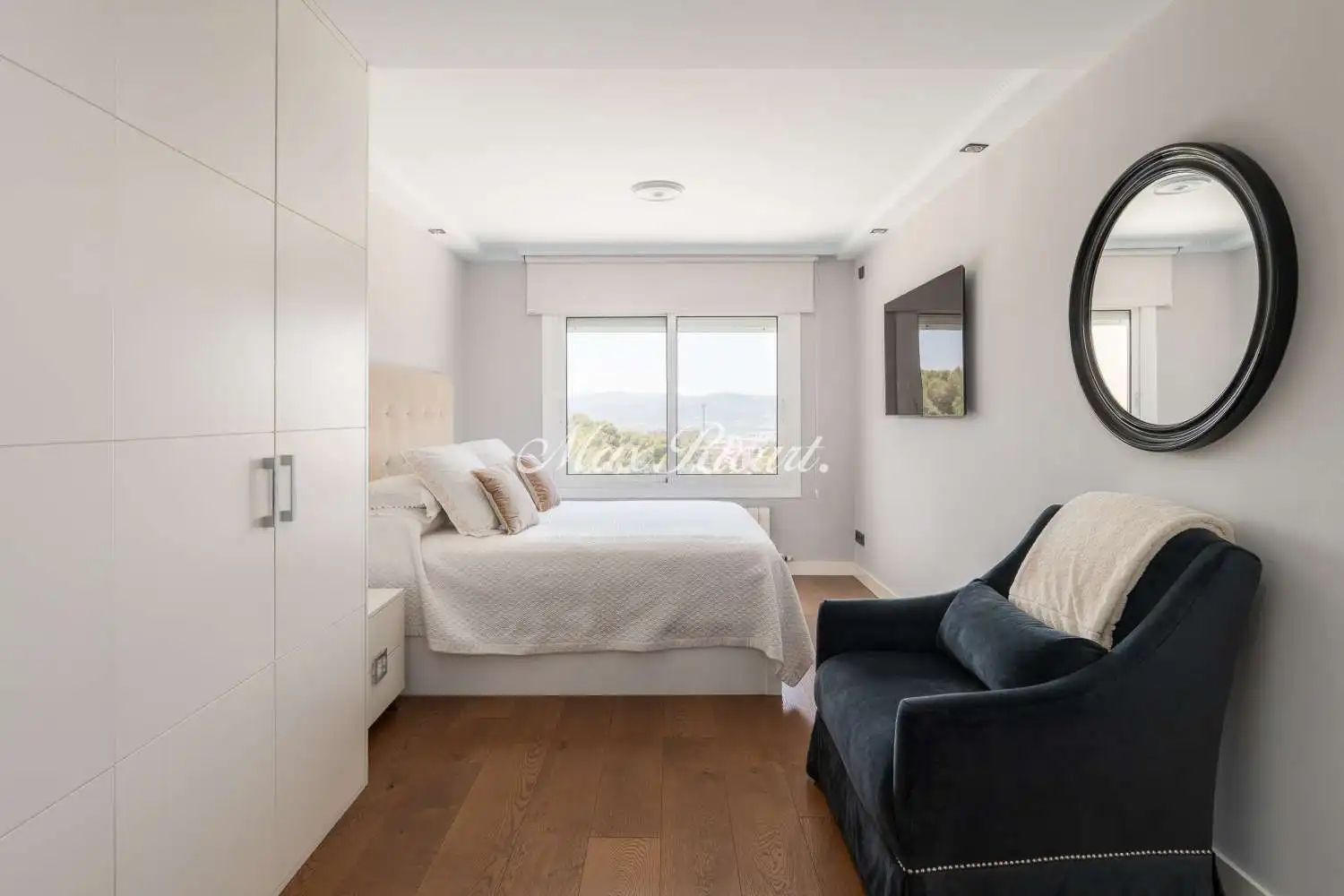 Bedroom of Houses for rent in Sant Just Desvern  with Air Conditioner, Heating and Terrace