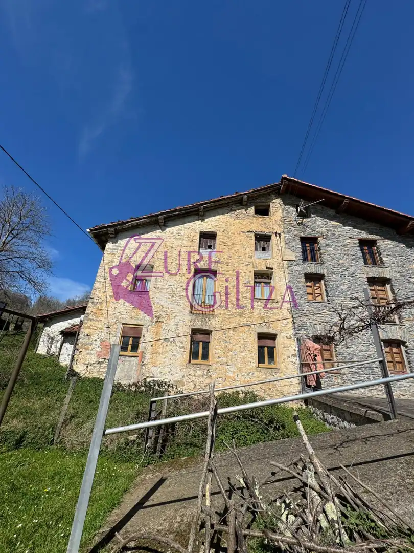 Vista exterior de Casa o chalet en venta en Bergara con Jardín privado