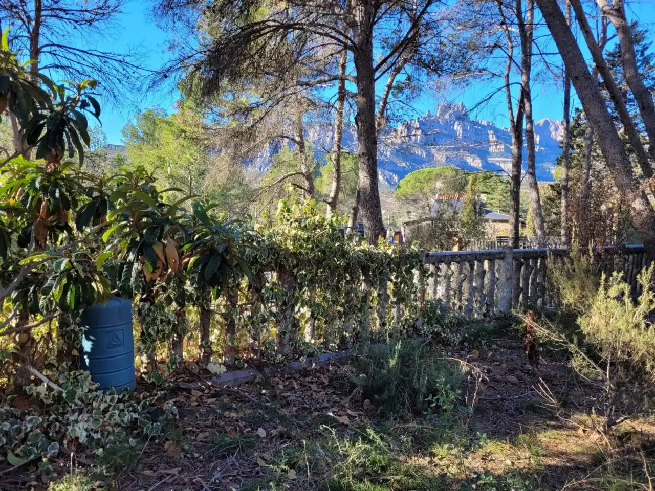Jardí de Casa o xalet en venda en Vacarisses amb Aire condicionat, Jardí privat i Piscina