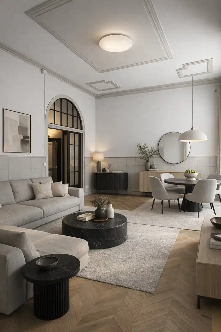 Sala de estar de Piso en venta en Girona con Calefacción