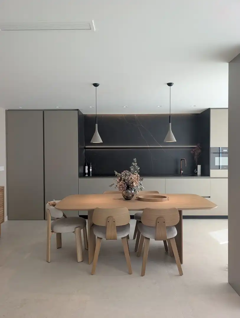Cocina de Piso de alquiler en Torrevieja con Aire acondicionado, Terraza y Amueblado