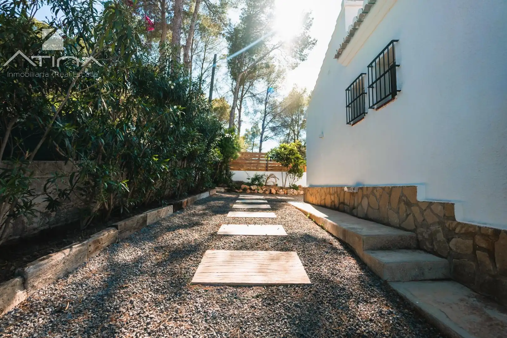 Garden of Houses for sale in Jávea / Xàbia  with Air Conditioner, Private garden and Terrace