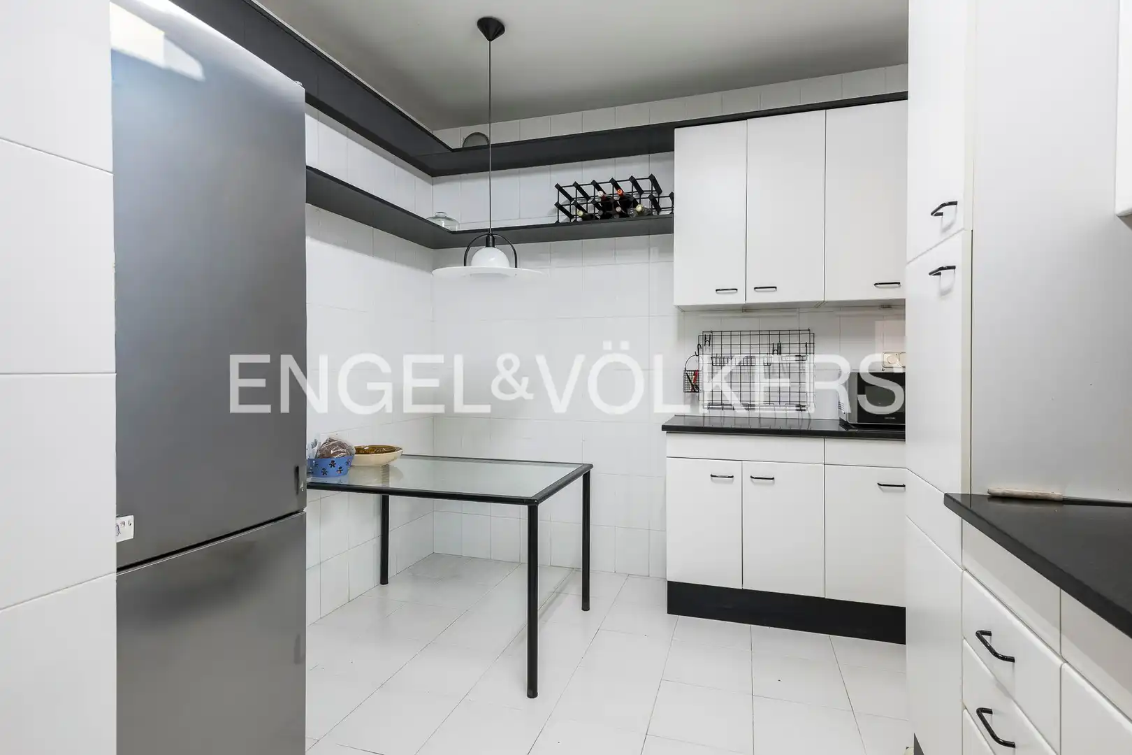 Kitchen of Flat for sale in Barcelona  with Air Conditioner, Heating and Private garden