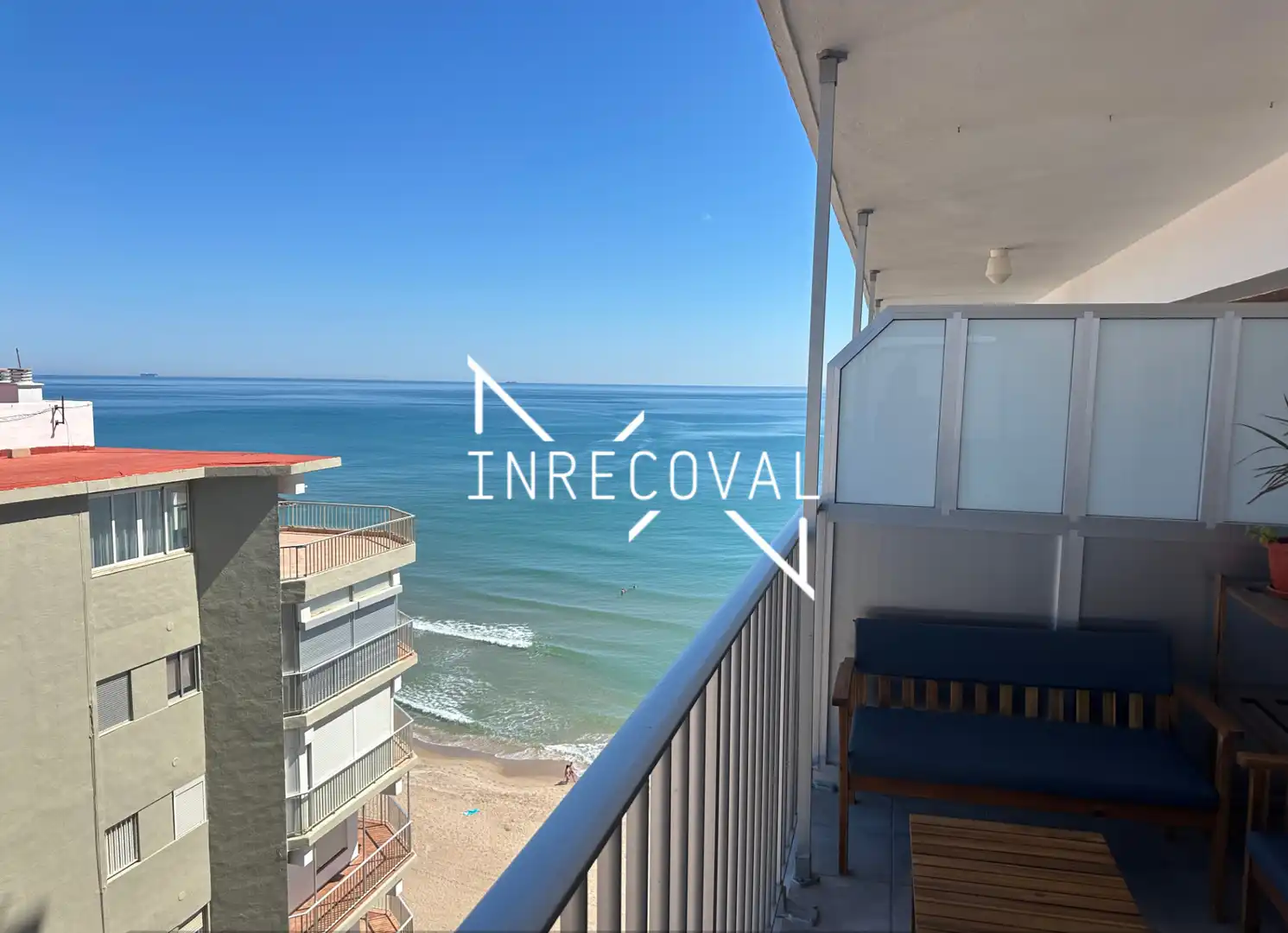 Terrassa de Apartament en venda en Sueca amb Aire condicionat, Terrassa i Moblat