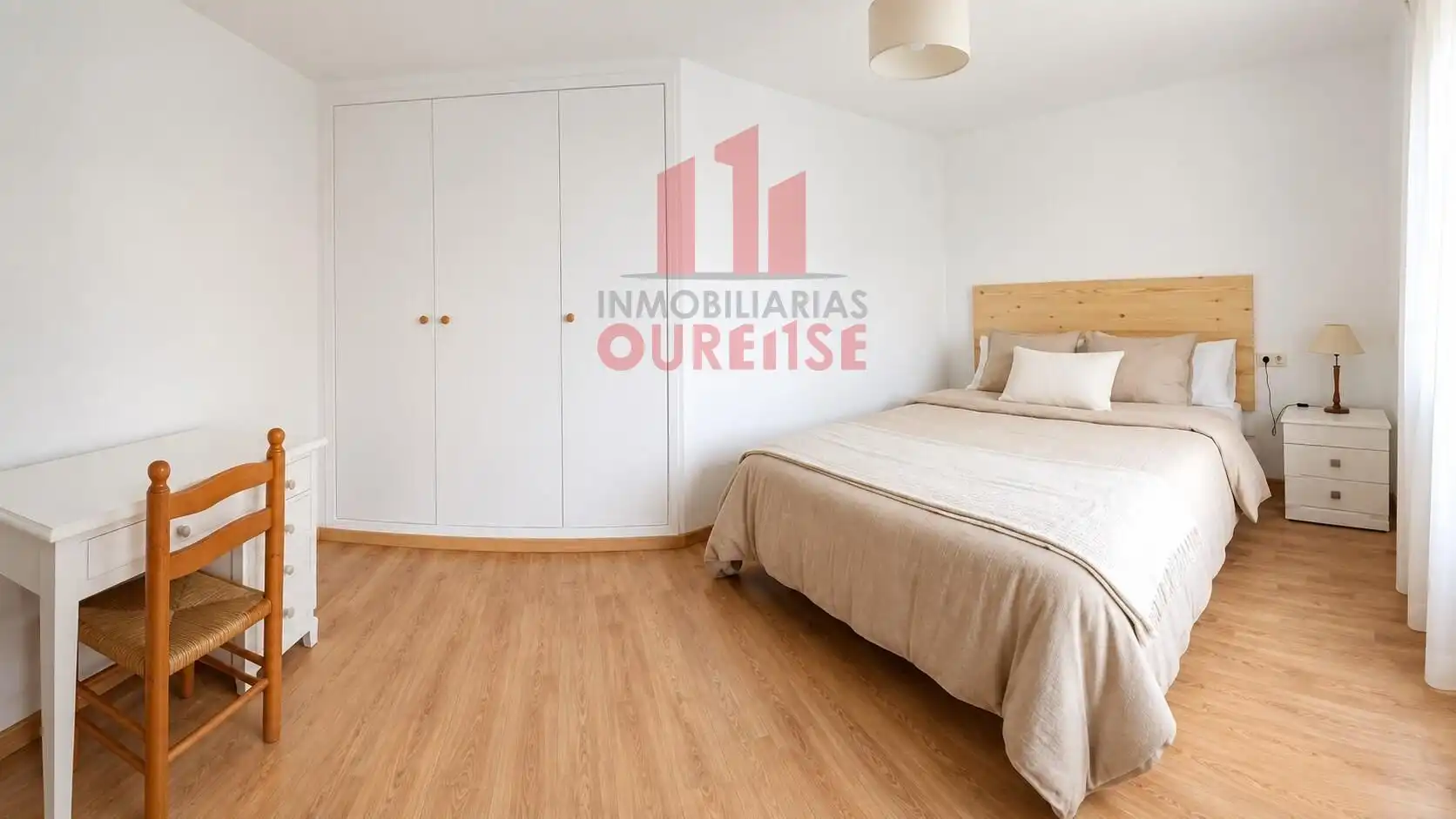 Bedroom of Flat for rent in Ourense Capital   with Heating and Furnished