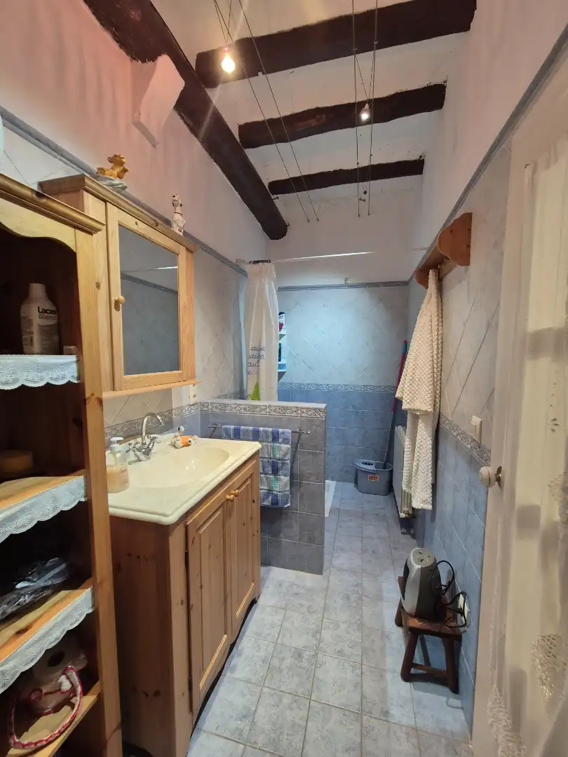 Bathroom of Houses for sale in Cervera  with Heating, Furnished and Balcony