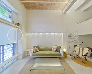Living room of Duplex to rent in  Barcelona Capital  with Air Conditioner, Heating and Alarm